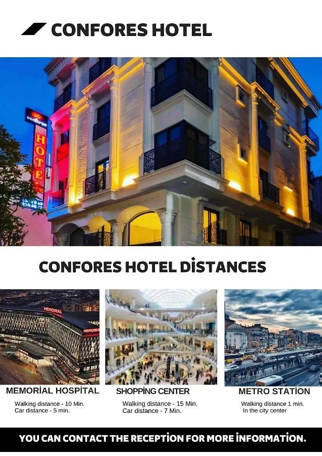 ***  Confores Hotel Istanbul Turkey